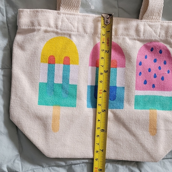SMALL CANVAS TOTE BAG - Picture 11 of 12